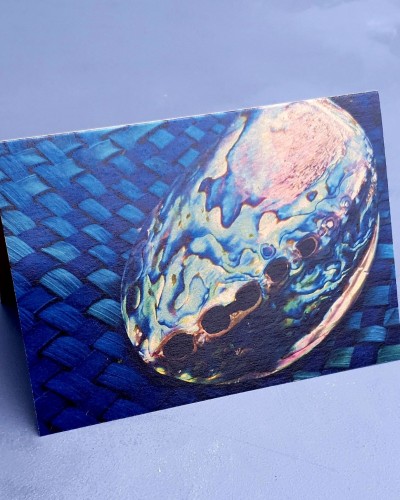 Paua Greeting Card